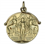 1908 Olympic Gold Medal - Golf 18K London Summer Games