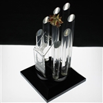 1998 Tiger Woods Florida Sports Hall of Fame People's Choice Award Professional Male Athlete of the Year Trophy