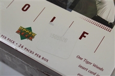 2001 Upper Deck Premiere Edition Golf Cards in Unopened Sealed Retail Box - Red
