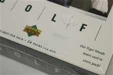 Unopened 2001 Upper Deck Premier Edition Golf Card Box - Green
