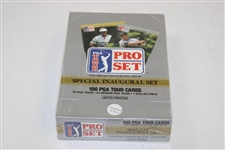 Unopened 1990 Special Inaugural Set PGA Tour Pro-Set Golf Cards - Sealed