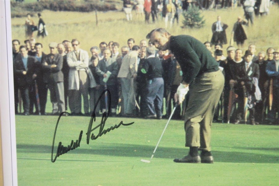 Arnold Palmer Signed 8x10 Photo Putting JSA #VV01816