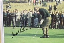 Arnold Palmer Signed 8x10 Photo Putting JSA #VV01816