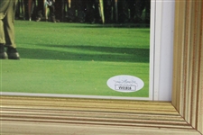 Arnold Palmer Signed 8x10 Photo Putting JSA #VV01816