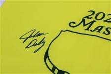 John Daly Signed 2022 Masters Embroidered Flag w/'Grip It & Rip It' JSA ALOA