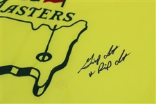 John Daly Signed 2022 Masters Embroidered Flag w/'Grip It & Rip It' JSA ALOA
