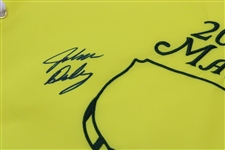 John Daly Signed 2022 Masters Embroidered Flag w/'Grip It & Rip It' JSA ALOA