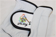 John Daly's Signed Personal 'The Lion' Logo Left-Handed White Golf Glove JSA ALOA