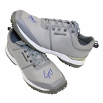 John Dalys Signed Personal Sqairz Gray, Lt Gray & White Golf Shoes - Size 12 JSA ALOA
