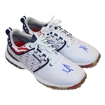 John Daly's Signed Personal Sqairz 'American Flag Guitars' Golf Shoes - Size 12 JSA ALOA