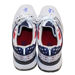 John Daly's Signed Personal Sqairz 'American Flag Guitars' Golf Shoes - Size 12 JSA ALOA