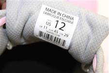John Daly's Signed Personal Sqairz Pink 'Cancer Awareness Ribbon' Golf Shoes - Size 12 JSA ALOA