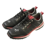 John Daly's Signed Personal Sqairz 'Black with Red & White' Golf Shoes - Size 12 JSA ALOA