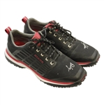 John Daly's Signed Personal Sqairz 'Black with Red & White' Golf Shoes - Size 12 JSA ALOA