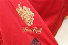 John Daly Signed Personal Match Worn 'Red' Golf Shirt with Sponsors - 3XL JSA ALOA