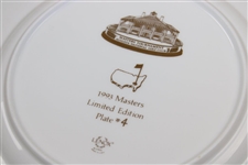 1993 Masters Tournament Lenox Commemorative Member Plate #4 