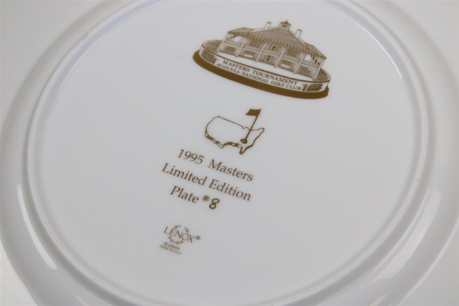 1995 Masters Tournament Lenox Commemorative Member Plate #8 