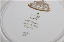 1997 Masters Tournament Lenox Commemorative Member Plate #11 Tiger Woods