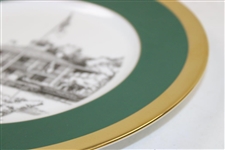 1997 Masters Tournament Lenox Commemorative Member Plate #12 Tiger Woods