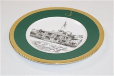 1997 Masters Tournament Lenox Commemorative Member Plate #12 Tiger Woods