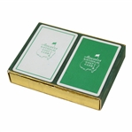 Augusta National Golf Club Green/White Playing Cards in Original Box
