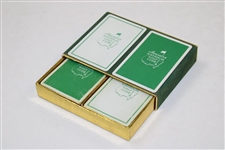 Augusta National Golf Club Green/White Playing Cards in Original Box