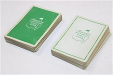 Augusta National Golf Club Green/White Playing Cards in Original Box