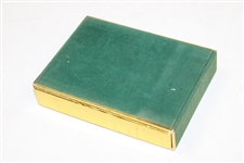 Augusta National Golf Club Green/White Playing Cards in Original Box