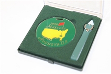 2009 Masters Tournament Bag Tag in Original Case