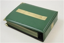Champions of Golf 'The Masters Collection' Foil Golf Card Set in Album with Cert 1934-1992