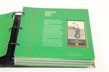 Champions of Golf 'The Masters Collection' Foil Golf Card Set in Album with Cert 1934-1992
