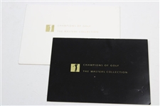 Champions of Golf 'The Masters Collection' Foil Golf Card Set in Album with Cert 1934-1992