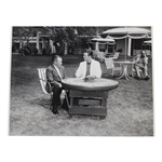 Five (5) Various 11x14 Presentation Photos - Jones, Eisenhower, Snead & others
