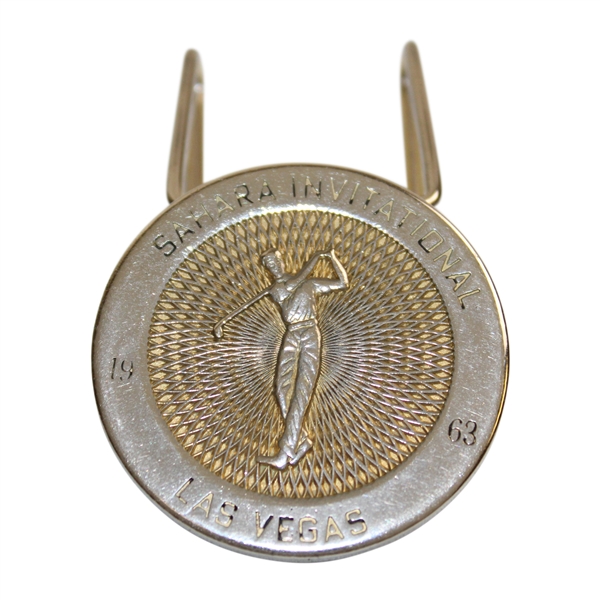 1963 Sahara Invitational Contestant Badge Las Vegas Jack Nicklaus 8th PGA tour win