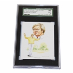Jack Nicklaus 1990 Imperial Publishing Graded Card 96 Mint 9