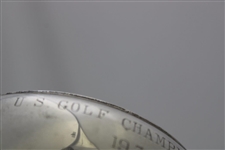 1933 U.S. Golf Championship A.S. Lindsell Sterling Silver Golf Trophy with Crossed Clubs