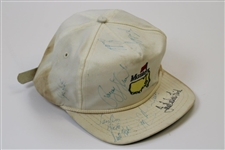 Payne Stewart & others Signed Classic Masters Logo Hat JSA ALOA