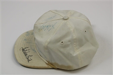 Payne Stewart & others Signed Classic Masters Logo Hat JSA ALOA