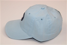 Augusta National Golf Club Members Only Lt Blue w/Navy Circle Logo Hat - New with Tags