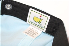 Augusta National Golf Club Members Only Lt Blue w/Navy Circle Logo Hat - New with Tags