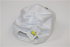 Augusta National Golf Club Members Only White w/Circle Patch Logo & Rope Hat - New with Tags
