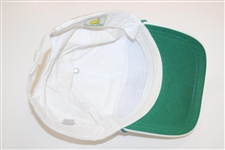 Augusta National Golf Club Members Only White w/Circle Patch Logo & Rope Hat - New with Tags