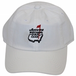 Augusta National Golf Club Members Only White w/Black Logo Hat - New with Tags