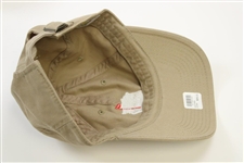 Augusta National Golf Club Members Only Dk Khaki w/White Logo Hat - New with Tags