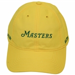 Official Masters Tournament Bright Yellow GALLERY Hat