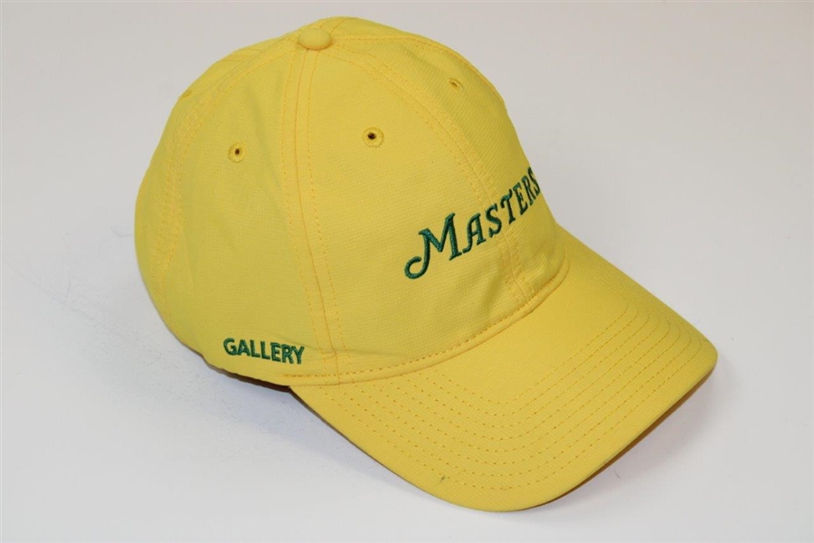 Official Masters Tournament Bright Yellow GALLERY Hat