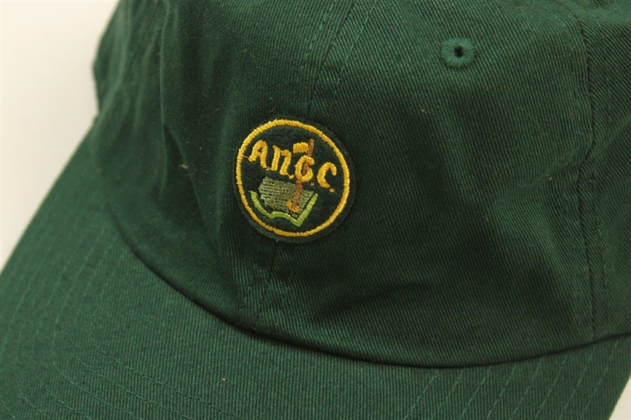 Augusta National Golf Club Members Only Green w/Circle Patch 'ANGC' Logo Hat - New with Tags