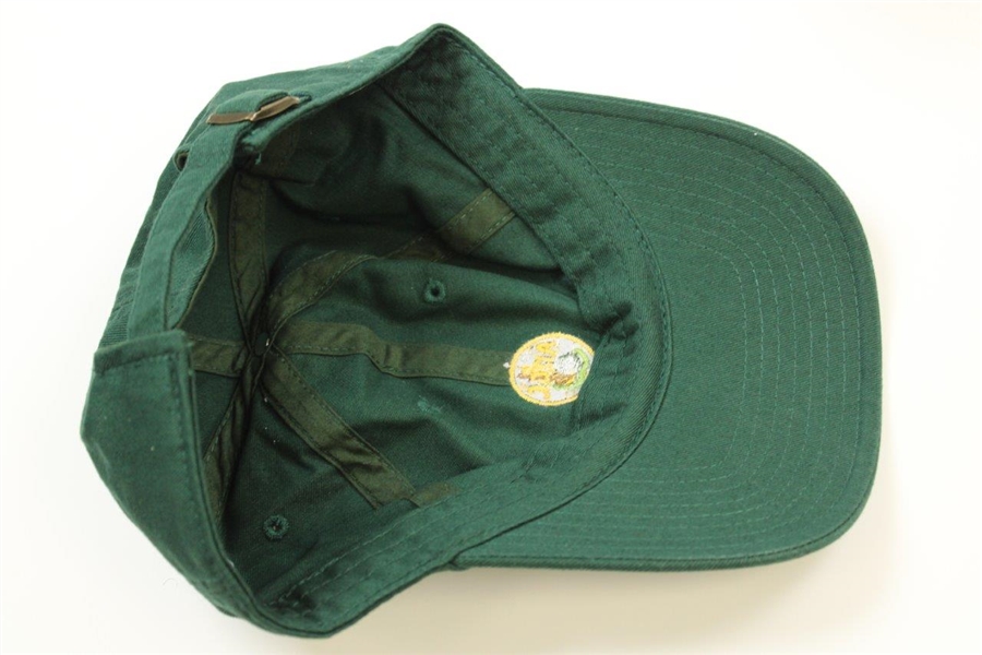 Augusta National Golf Club Members Only Green w/Circle Patch 'ANGC' Logo Hat - New with Tags