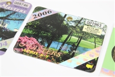 2004, 2006 & 2010 Masters Tournament SERIES Badges - Phil Mickelson's Victories