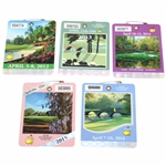 2012, 2013, 2014, 2015 & 2016 Masters SERIES Badges - Watson(x2), Scott, Spieth & Willett Winners